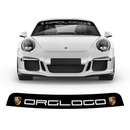 Windshield background logo decals, for Carrera / Cayman / Boxster / Spyder