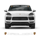 Windshield decals logo, for Cayenne / Macan