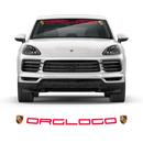 Windshield decals logo, for Cayenne / Macan
