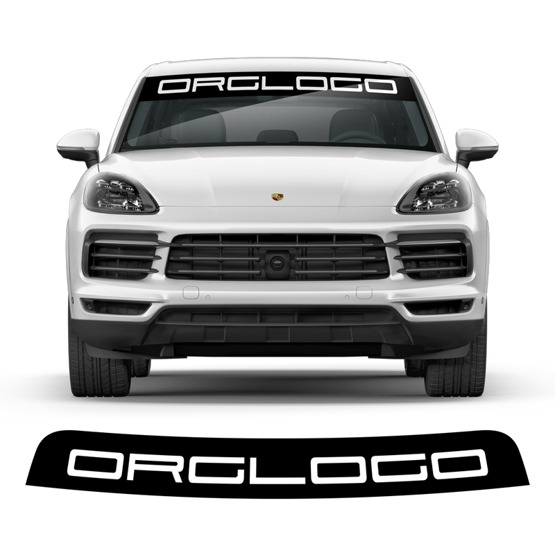 Windshield background decals, for Cayenne / Macan