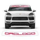 Windshield background decals, for Cayenne / Macan