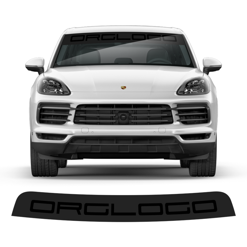 Windshield background decals, for Cayenne / Macan