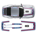 Classic Martini style Graphic Set, for Carrera 911 (930) 1975 - 1989