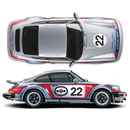 CLASSIC MARTINI Style Sides GRAPHIC SET, for CARRERA 911 (930) 1975 - 1989