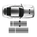 19' Martini Style Racing Stripes, for Porsche Carrera 930 / 964