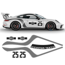 Curved Martini Decals set, for Carrera 2005 - 2021