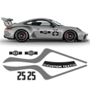 Curved Martini Decals set, for Carrera 2005 - 2021