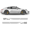 Faded Porsche Intelligent Performance Side stripes, for Carrera