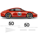HERITAGE DESIGN graphic decals set, for Porsche Carrera