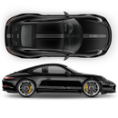 Martini Style THIN Racing stripes LOGO, for Porsche Carrera / Cayman / Boxster