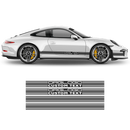 Martini Style THIN Racing stripes LOGO, for Porsche Carrera / Cayman / Boxster