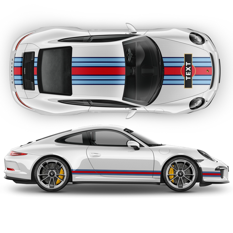 Martini Racing stripes, for Carrera ( 1999 - 2021 )