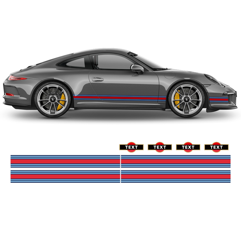 Martini Racing stripes, for Carrera ( 1999 - 2021 )