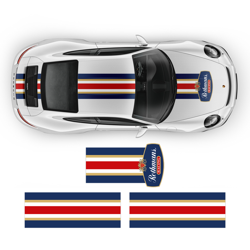 Rothmans Racing Stripes set, Carrera 1999 - 2020