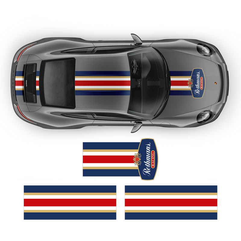 Rothmans Racing Stripes set, Carrera 1999 - 2020