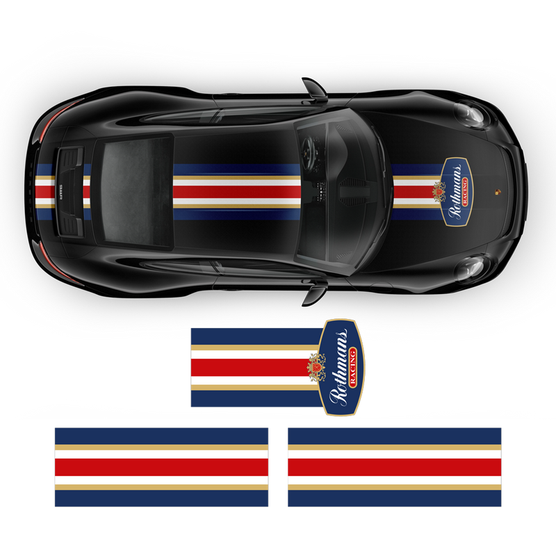 Rothmans Racing Stripes set, Carrera 1999 - 2020