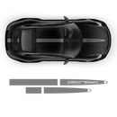 Racing Stripes set in one color, Carrera