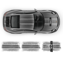 Scratched Martini Style Racing Stripes, for Carrera 1999 - 2021