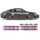 Scratched Martini Style Racing Stripes, for Carrera 1999 - 2021