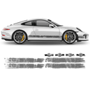 Scratched Martini Style Racing Stripes, for Carrera 1999 - 2021