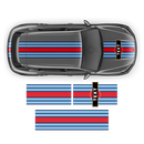 Martini Style Racing Stripes, for Cayenne / Macan