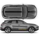 Racing Decals Set in Two Colors, for Porsche Cayenne / Macan