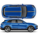 Racing Decals Set in Two Colors, for Porsche Cayenne / Macan