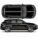 Racing Decals Set in Two Colors, for Porsche Cayenne / Macan