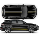 Racing Decals Set in Two Colors, for Porsche Cayenne / Macan