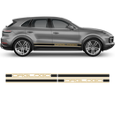 Racing Decals Set in Two Colors, for Porsche Cayenne / Macan