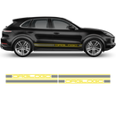 Racing Decals Set in Two Colors, for Porsche Cayenne / Macan