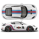 Curved Martini Decals set, for Cayman