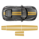 Exclusive Contoured Double Stripes Over The Top, for Cayman / Boxster