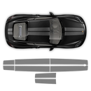 Exclusive Contoured Double Stripes Over The Top, for Cayman / Boxster
