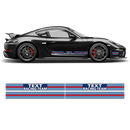 Martini Style Pin Up Girl Racing stripes, for Porsche Cayman / Boxster