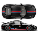 Martini Style Racing stripes set, for Cayman / Boxster