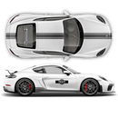 Martini Style Racing stripes set, for Cayman / Boxster