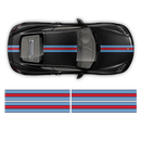 Martini Style Racing stripes set, for Cayman / Boxster