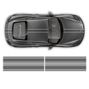 Martini Style Racing stripes set, for Cayman / Boxster