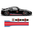 Martini Style Racing stripes set, for Cayman / Boxster