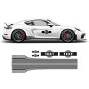 Martini Style Racing stripes set, for Cayman / Boxster