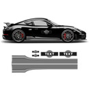 Martini Style Racing stripes set, for Cayman / Boxster