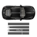 Martini Style THIN Racing stripes LOGO, for Porsche Carrera / Cayman / Boxster