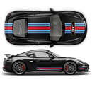 Martini Style Racing stripes, for Cayman / Boxster