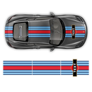 Martini Style Racing stripes, for Cayman / Boxster