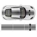 Martini Style Racing stripes, for Cayman / Boxster