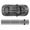 Martini Style Racing stripes, for Cayman / Boxster