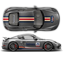 Rothmans Design Racing Stripes set, Cayman / Boxster