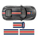 Rothmans Racing Stripes set, Cayman / Boxster