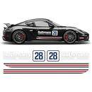 Rothmans Racing Stripes set, Cayman / Boxster